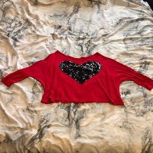 Red heart shirt